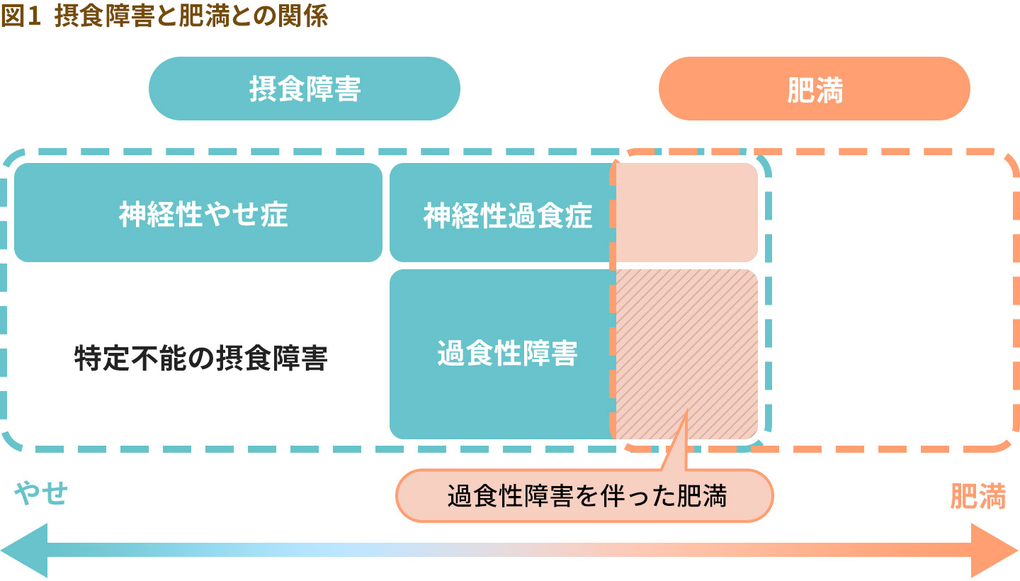 図1 摂食障害と肥満との関係